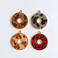 Round Wool Stuff Spacer Accessories Pendant Necklace Supplies for Jewelry Making Earring Accessories Components 4pcs KP2002 2024 - buy cheap