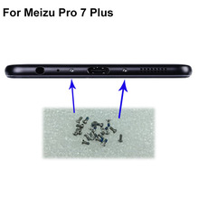 4 шт. винт для док-станции Mei zu Pro 7 plus pro7 Plus, винт для корпуса, гвоздь для телефонов Meizu Pro 7 plus pro7 plus, винт для гвоздей 2024 - купить недорого