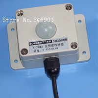 [BELLA] Wide range DC0-5V 4-20mA RS485 current-illuminance sensor range: 0-20 Wan LUX  --2pcs/lot 2024 - buy cheap