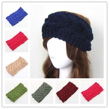 women adult winter braided crochet elastic headbands headband headwrap head hair band bandana turban wraps accessories for women 2024 - buy cheap