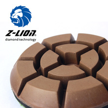 Z-LION 3 Inch Concrete Floor Polishing Pad 1 Piece Resin Bond Polisher Pad 75mm Stone Flooring Tools for Concrete Diamond Tool 2024 - buy cheap