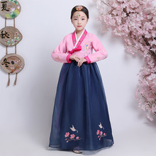 Hanbok vestido bordado coreano tradicional, roupas para casamento palácio coreano mporâneo fantasia de dança para festa cosplay 90 2024 - compre barato