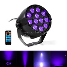 10pcs 36W UV Led Stage Light Black Par Light Ultraviolet Led Spotligh Lamp With DMX512 for Disco DJ Club Show Party Decoration 2024 - buy cheap