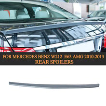 Неокрашенный задний спойлер для Mercedes Benz W212 E250 E350 E550 E300 E63 AMG 2010-2013 2024 - купить недорого