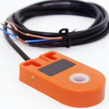 Naranja 25mm agujero DC 6-36V 3 alambre NPN normalmente abierto HX-DGS-25N anillo inductivo interruptor Sensor de proximidad para resorte de tornillo de Metal 2024 - compra barato