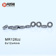 MR126ZZ ABEC-1 (50 piezas) 6X12X4mm miniatura rodamientos de bolas de L-1260ZZ 2024 - compra barato