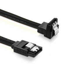 2PCS SATA cables  Hard Disk Drive Data Serial ATA Straight Cable 26AWG for HDD SSD Cord line 7pin sata cable 2024 - buy cheap