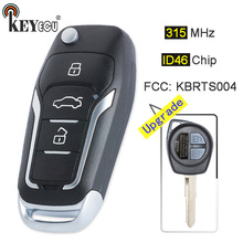 KEYECU-llave remota de 2 botones para Suzuki Swift SX4, Alto Vitara, Ignis, Jimny, Splash, 315MHz, Chip ID46 FCC: KBRTS004 2024 - compra barato