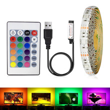 Flexible RGB Led Strip Light with USB Power Supply DC5V SMD2835 LED Strip Waterproof Tape TV Background Lighting Decorative Lamp 2024 - buy cheap