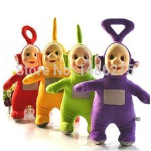 4 unids/set 25CM envío gratis juguetes de peluche los Teletubbies vivo muñecas de alta calidad caliente de la venta de juguetes de peluche 2024 - compra barato