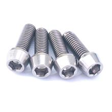 4 PCS M6x18mm Ti GR5 Titanium Cone Head Screw For Bicycle Disc Brake Cover 2024 - buy cheap