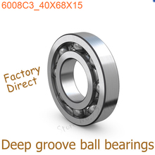 40mm Diameter Deep groove ball bearings 6008 C3 40mmX68mmX15mm Open ABEC-1 CNC,Motors,Engines,AUTO,Motorcycles,Roller skates 2024 - buy cheap