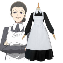 Yakusoku não Neverland Cosplay Traje Neverland Prometeu Isabella Maid Vestido Anime Traje Cosplay Feminino Halloween 2024 - compre barato