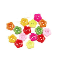 100Pcs 2 Hole Mixed Flower Resin Sewing Buttons For Clothes Scrapbooking Decorative Botones Handicraft DIY Sewing Accessories 2024 - buy cheap