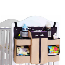 Organizador lavable para guardería, bolsa de almacenamiento colgante para cama de cuna de bebé, apilador de pañales para recién nacidos, Caddy para juego de cama para bebé, accesorios 2024 - compra barato