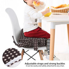 Регулируемая съемная подушка для стула Chrilren, мягкая детская подушка для стула 2024 - купить недорого