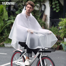 Yuding Bicycle Rain Poncho Outdoors Waterproof Thick Fashion Male Capes Stylish Cycling Rainwear For Men With Handbag 2024 - buy cheap