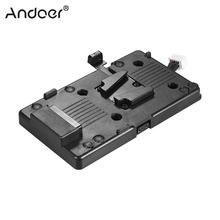 Andoer BMD URSA V-Mount V-Lock Battery Plate Adapter 11V-16.8V Power Supply for Blackmagic URSA  Mini 4K 4.6K Mini Pro Camcorder 2024 - buy cheap