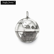 Drak-colgante de globo terráqueo para mujer, joyería fina de moda con estilo Soul, regalo en plata de ley 925, Super ofertas 2024 - compra barato