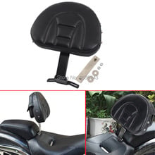 Respaldo para motocicleta con remache para Harley Fatboy FLSTF Softail 2007-2017, Kit de respaldo para conductor ajustable con enchufe 2024 - compra barato