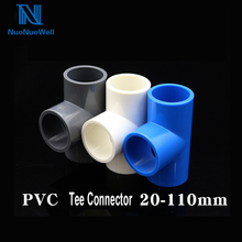 NuoNuoWell-accesorios de tubería de agua de PVC, reparación de manguera de 20, 25, 32, 40MM, Conector en T, 2 uds. 2024 - compra barato
