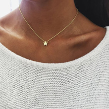 Женское Ожерелье-чокер, золотое/серебряное ожерелье с цепочкой 2024 - купить недорого