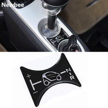 Newbee 3D Gel Car Sticker Gear Shift Knob Panel Decoration Decal Emblem Badge For BENZ SMART FORTWO 451 BRABUS 2007-2014 Logo 2024 - buy cheap
