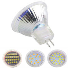 1-10X LED Spotlight MR11 7W 35mm Lampada LED Bulb Lamp GU4 Bombillas DC AC 12V 2835 SMD Led Spot Light Home Lighting White Lamps 2024 - buy cheap