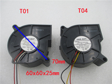 2PCS BM6025-04W-B49 0.26A 12V NEW fan for NMB-MAT NMB BM6025-04W-B59 0.18A 6025 6CM turbine turbo Blower Projector cooling fan 2024 - buy cheap
