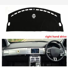 Para Jaguar XF 2008-2015 Para A Direita-Movimentação da mão 1 PC Esteiras Capa Sun Sombra Do Painel Do Carro Dashboard cobertura Capter Car Styling 2024 - compre barato