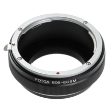 Fotga-anillo adaptador para Canon EOS EF/EF-S, lente de montaje a Canon EF-EOS M M2 M3 M5 M6 0 M10 M100, cámaras sin espejo 2024 - compra barato