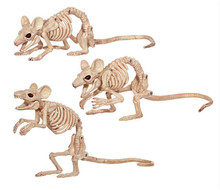 Esqueleto de ratones rata para fiesta de Halloween, accesorios de decoración para el hogar 2024 - compra barato