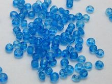 5000 contas de semente de vidro azul transparente 2mm (10/0) + caixa de armazenamento 2024 - compre barato