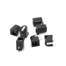 Conector de toma de corriente de alta calidad, 100 Uds., DC-005, negro, CC, DC005, 5,5x2,1mm, 2,1 2024 - compra barato
