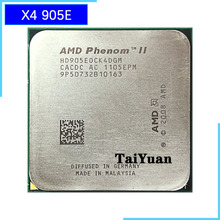 Четырехъядерный процессор AMD Phenom II X4 905E 905 E 2,5 GHz hd905eok4dgm/hd905eok4dgi Socket AM3 2024 - купить недорого