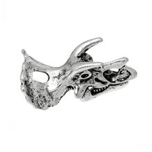 DoreenBeads Charm Pendants Dragon Head Antique Silver 3.4cm x 2.1cm(1 3/8" x 7/8"),5 PCs  ) 2024 - buy cheap