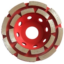 Disco de lixa para roda com 100mm 125mm, ferramenta de metal para corte de concreto, pedra, alvenaria, cerâmica, lâmina de serra 2024 - compre barato