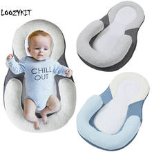 Loozykit Baby Stereotypes Pillow Newborn Anti-rollover Mattress Pillow Infant Sleeping Positioning Pad Breathable Cotton Mat Bed 2024 - buy cheap