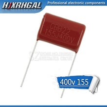 10PCS 400V155J 1.5UF Pitch 20MM 400V 155 1500nf CBB Polypropylene film capacitor hjxrhgal 2024 - buy cheap