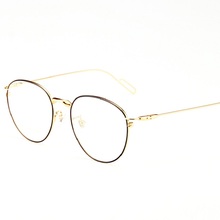 Armações de óculos de titânio ultra leve, óculos de prescrição óptica fino retrô para homens e mulheres, da moda-140 2024 - compre barato