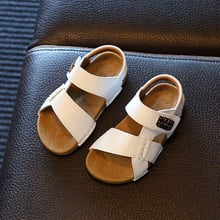 Sport Sandal Boys Summer Shoes Kids 2019 Toddler Leather Sandals Roman Style Beach Shoes Baby Girls Fashion Sandals For Boy Kids 2024 - buy cheap