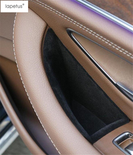 Lapetus acessórios apto para mercedes benz classe e w213 2016 - 2021 frente do carro dentro da porta armazenamento braço recipiente caixa capa kit 2024 - compre barato