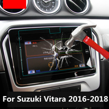 For Suzuki Vitara 2016-2018 Car styling Navigation Tempered Glass Screen Protector Steel Portective Auto Accessories 2024 - buy cheap