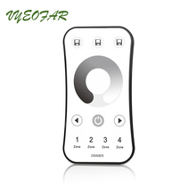 Iskydance RF Wireless Remote 4 Zone R6 Work With V Series Receiver/Touch Panel; Led Single Color Strip Light Use 2024 - buy cheap