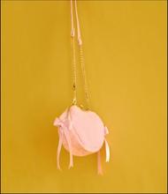 Bandolera con cadena para mujer, bolso de mano con forma de corazón de amor rosa, lazo de felpa para invierno 2024 - compra barato
