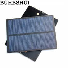 Bueshui-Mini módulo Solar de célula policristalina PET, 1,3 W, 5V, 200MA, Panel Solar DIY, cargador Solar de 110x80x3MM, envío gratis 2024 - compra barato