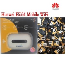 Оригинальный разблокированный HSPA + 21,6 Мбит/с HUAWEI E5331 по низкой цене, Карманный Wi-Fi 3G беспроводной роутер со слотом для Sim-карты 2024 - купить недорого