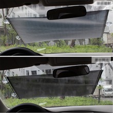 Портативный Автомобильный складной солнцезащитный козырек на окно, лобовое стекло, солнцезащитный козырек, автомобильная шторка 2024 - купить недорого