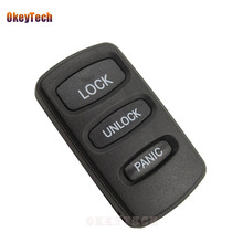 OkeyTech for Mitsubishi Key Shell 3 Button Keyless Entry Replacement Auto Cover Case Fob For Mitsubishi Diamante Montero Sport 2024 - buy cheap