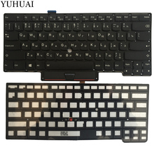 Новая клавиатура с подсветкой для ноутбука Thinkpad X1C 2013 X1 Carbon MT 3443 3444 3446 3448 3460 3462 KZ/RU 2024 - купить недорого